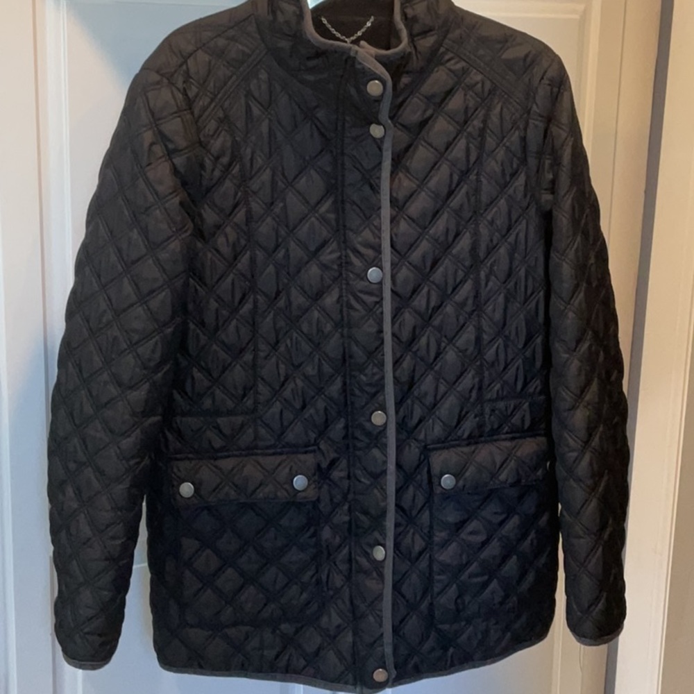 Lucky Brand women’s Black Quilted Jacket